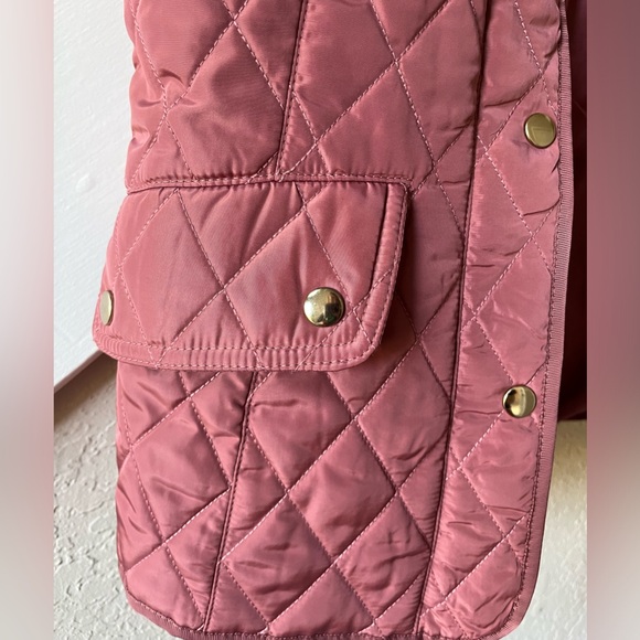 NWOT Cremieux Pink Puffer Vest - Picture 5 of 7